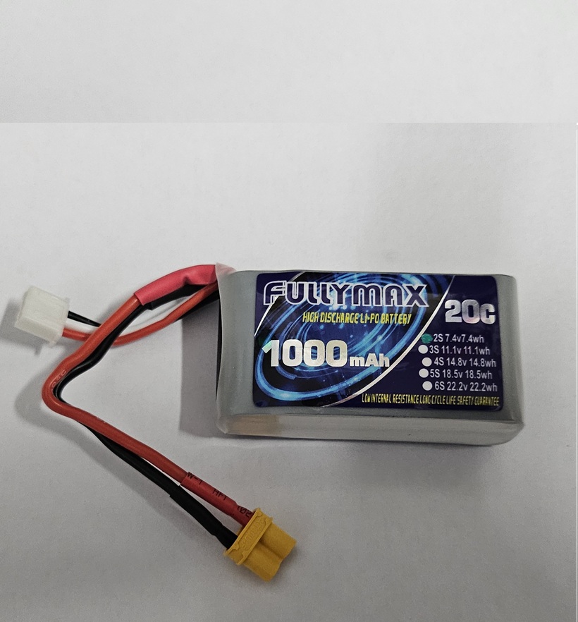 FULLYMAX 7.4V 1000mAh XT33/JST