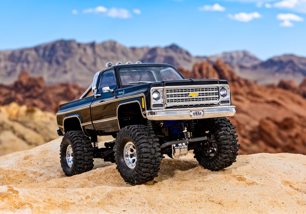 זחלן(97064-1) Traxxas TRX 1:18 Chevrolet K10 – תמונה 3