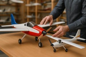 טיסן חשמלי וטיסנים על שלט רחוק בחנות דור טיסנים